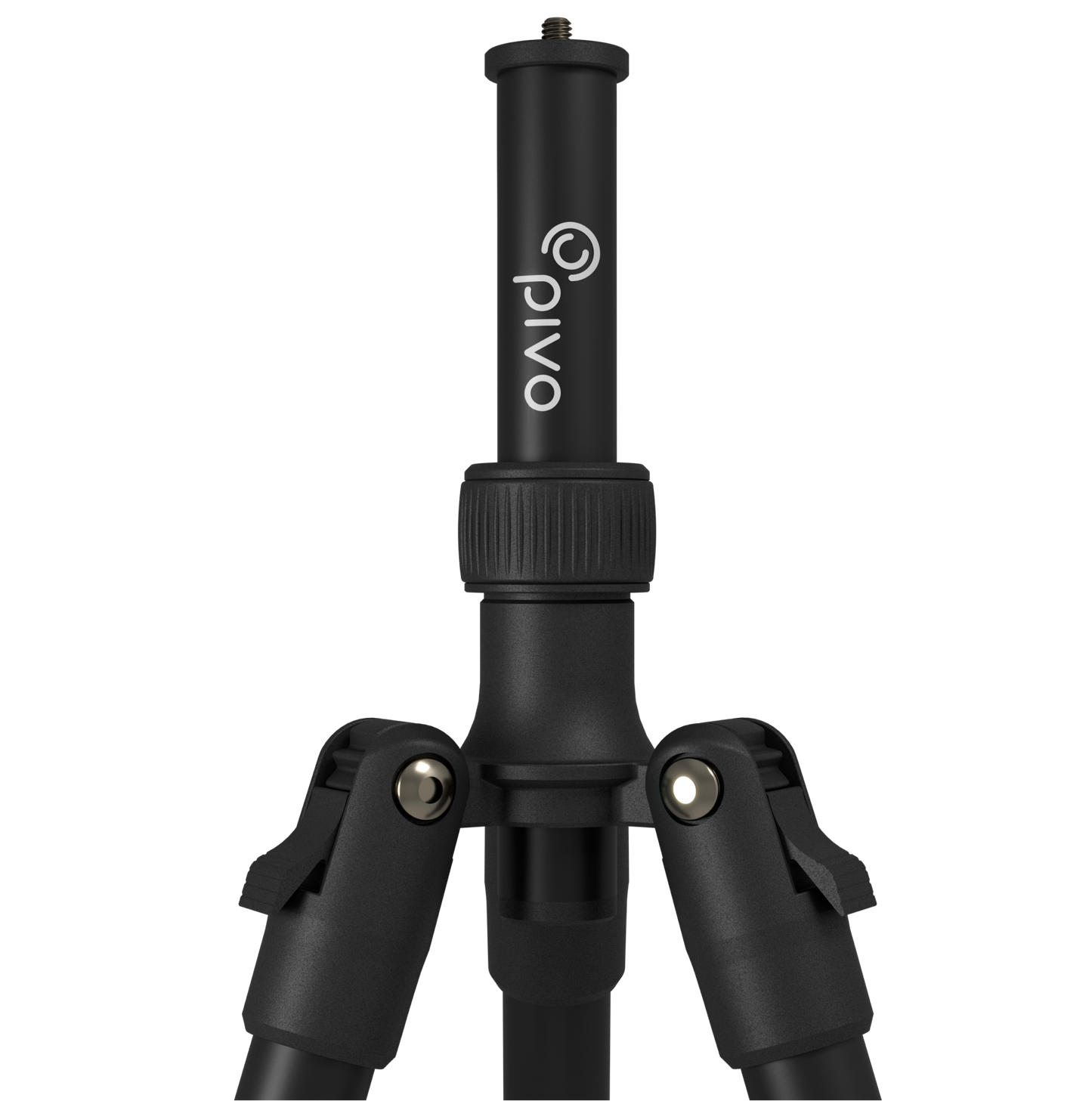 Lightweight aluminum 14-inch tripod mini with 360° rotation and universal mount for smartphones and cameras