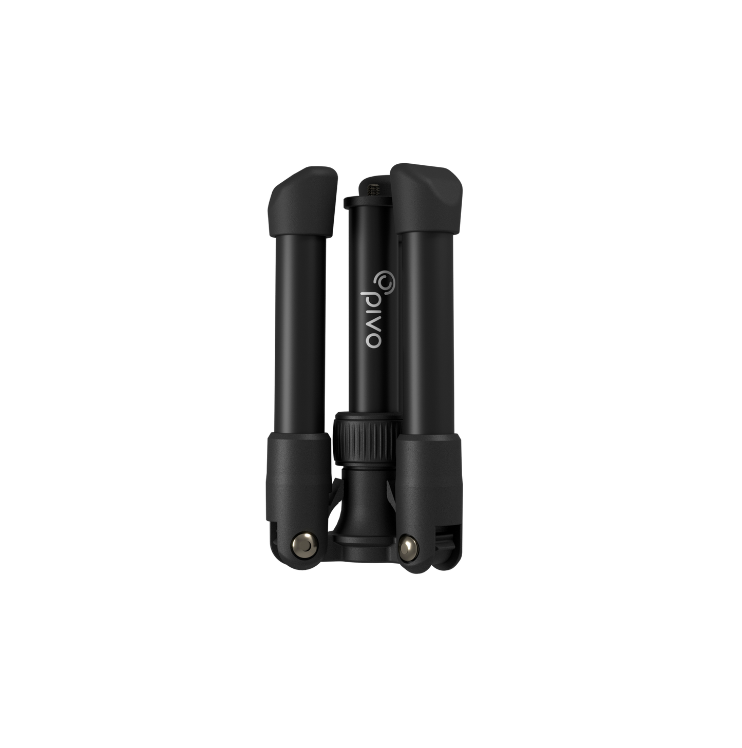 Compact lightweight aluminum 14-inch tripod mini folded for portable use with universal mount for smartphones and cameras